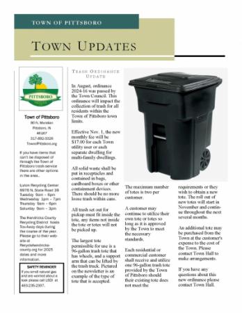 Trash Update